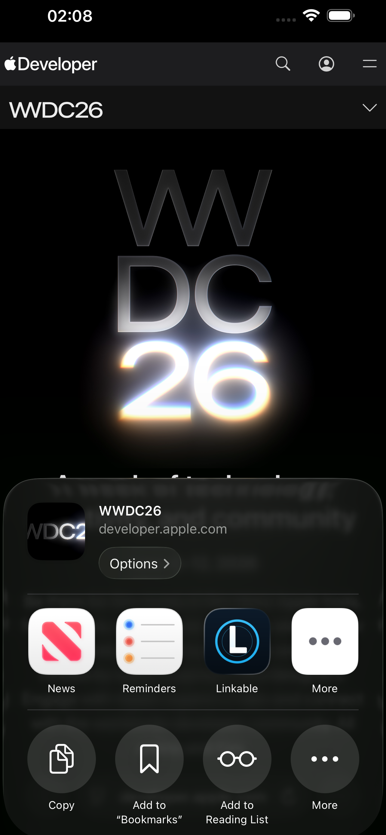 Linkable app fast capture